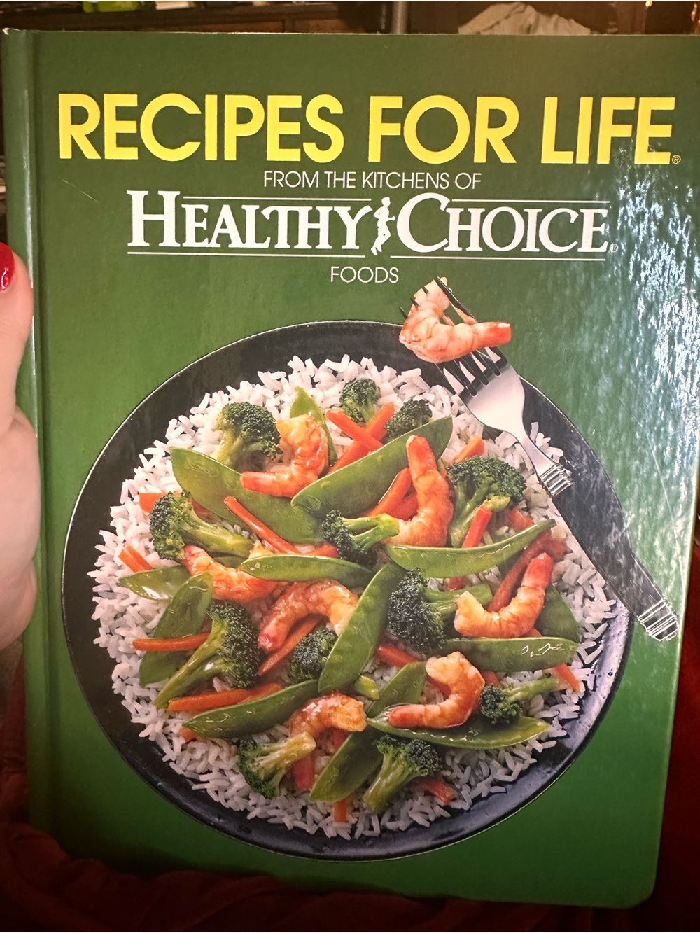Recipes for Life Cookbook by Healthy Choice - Green Cover
